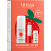 Mossa Strawberry Joy -lahjapakkauksen deodorantti ja huulivoide