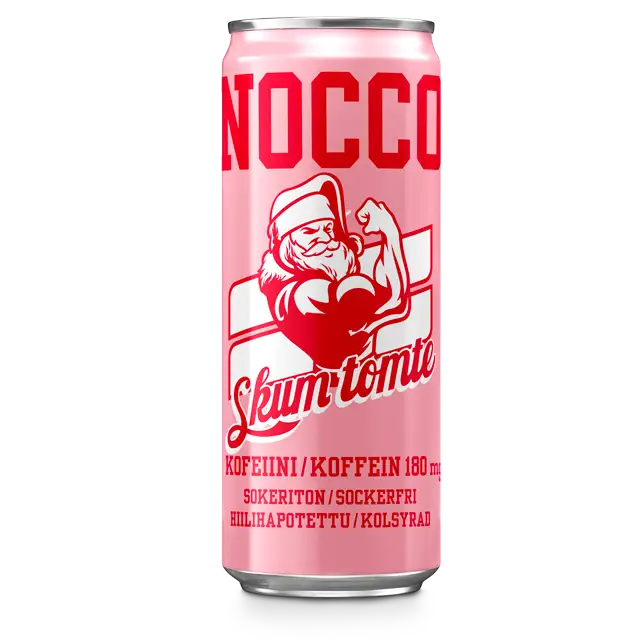 NOCCO BCAA Skum Tomte Energiajuoma 24-pack-NOCCO-Hyvinvoinnin Tavaratalo