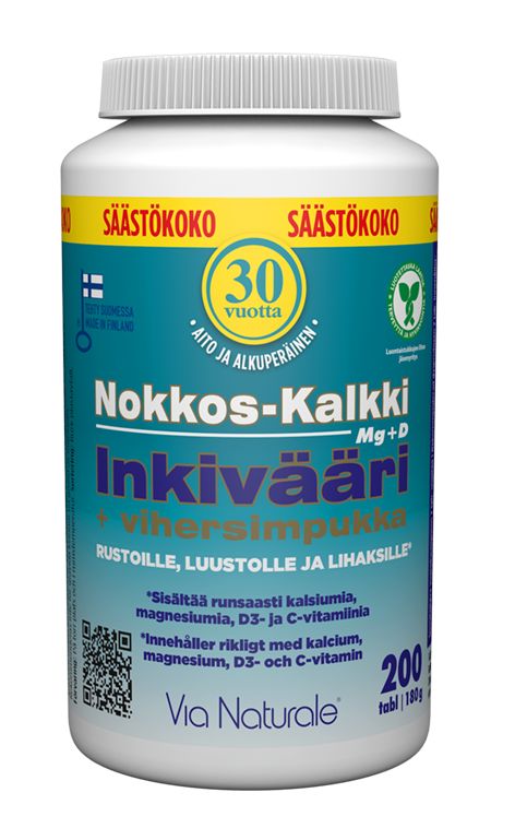 Nokkos-Kalkki-Inkivääri + vihersimpukka