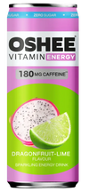 OSHEE Energy Drink Dragonfruit-Lime 330 ml tölkki – sokeriton vitaminoitu energiajuoma