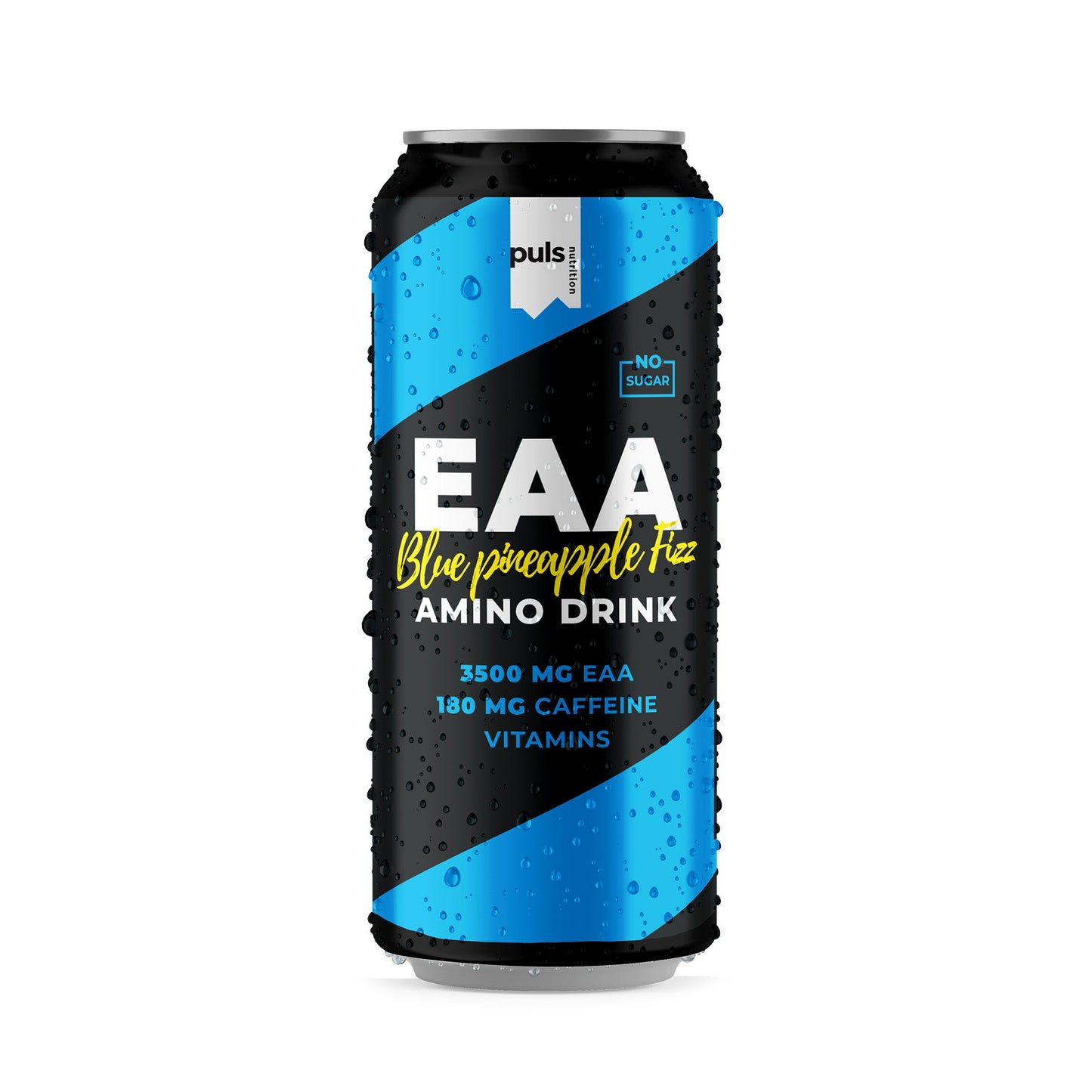 Puls EAA Amino Drink Blue Pineapple Fizz-Puls Nutrition-Hyvinvoinnin Tavaratalo