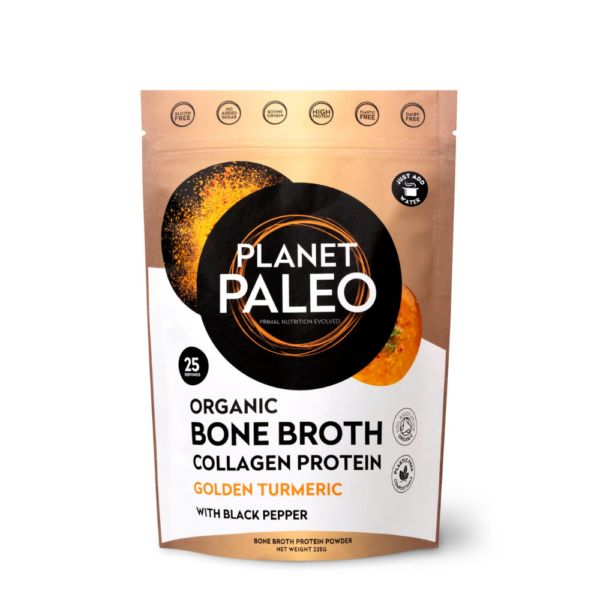 Planet Paleo Luomu Luuliemi Kurkuma-Planet Paleo-Hyvinvoinnin Tavaratalo