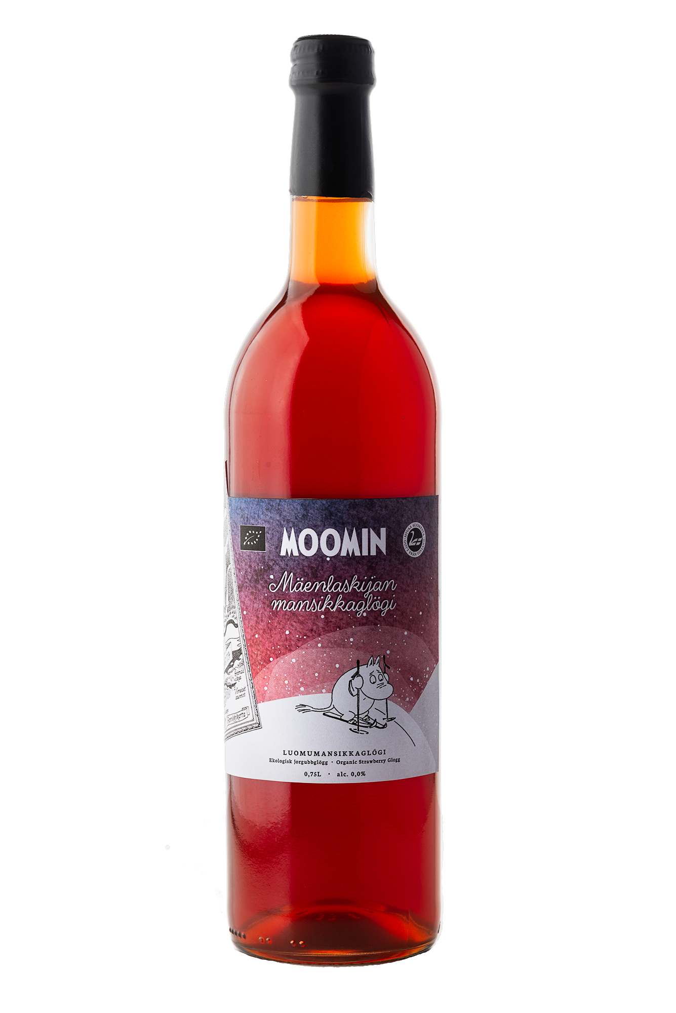 Poikain Parhaat Moomin Luomu Mansikkaglögi-Poikain Parhaat-Hyvinvoinnin Tavaratalo