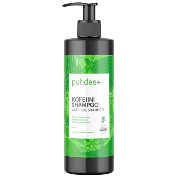 Puhdas+ Kofeiini Shampoo-Puhdas+-Hyvinvoinnin Tavaratalo