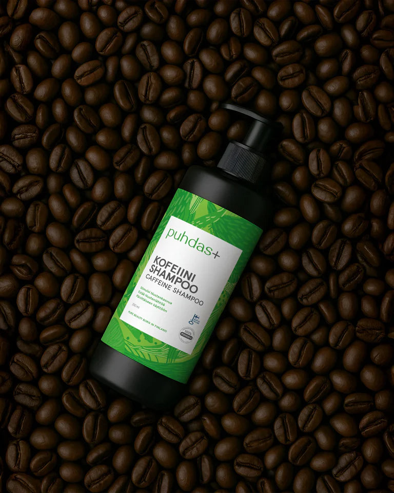 Puhdas+ Kofeiini Shampoo-Puhdas+-Hyvinvoinnin Tavaratalo