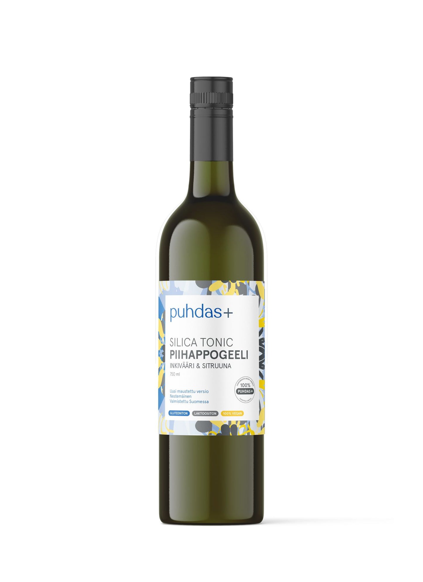 Puhdas+ Silica Tonic Piihappogeeli Inkivääri-Sitruuna-Puhdas+-Hyvinvoinnin Tavaratalo