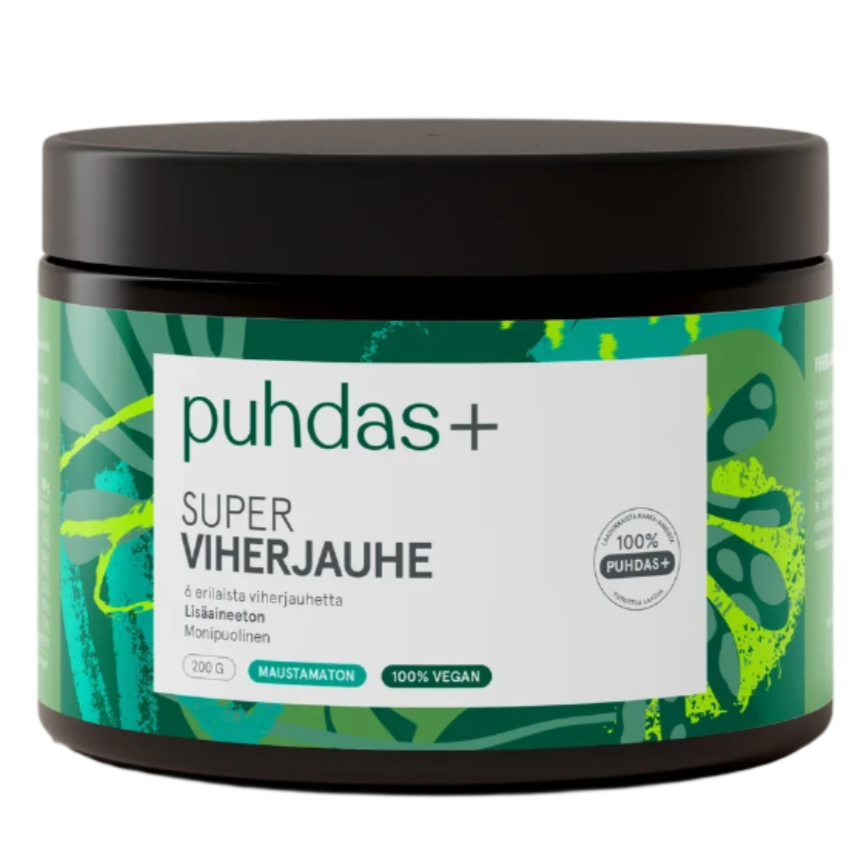 Puhdas+ Super Viherjauhe