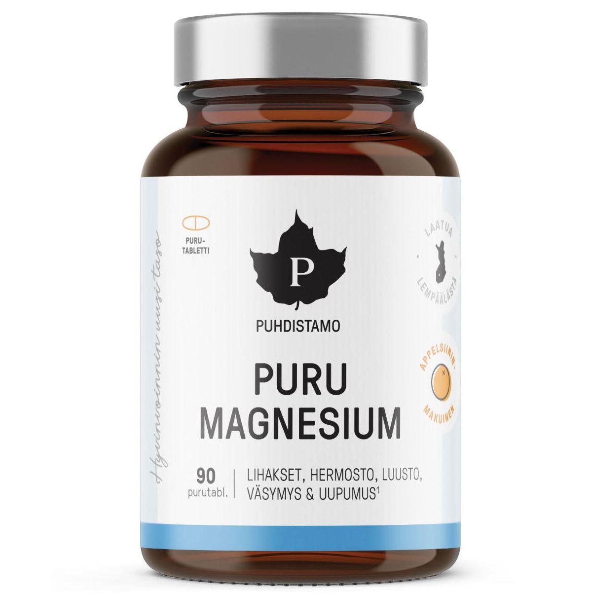 Puhdistamo Puru Magnesium-Puhdistamo-Hyvinvoinnin Tavaratalo