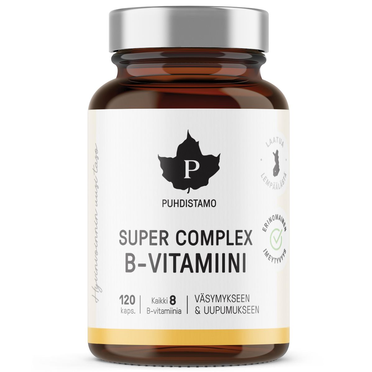 Puhdistamo Super Complex B-vitamiini-Puhdistamo-Hyvinvoinnin Tavaratalo