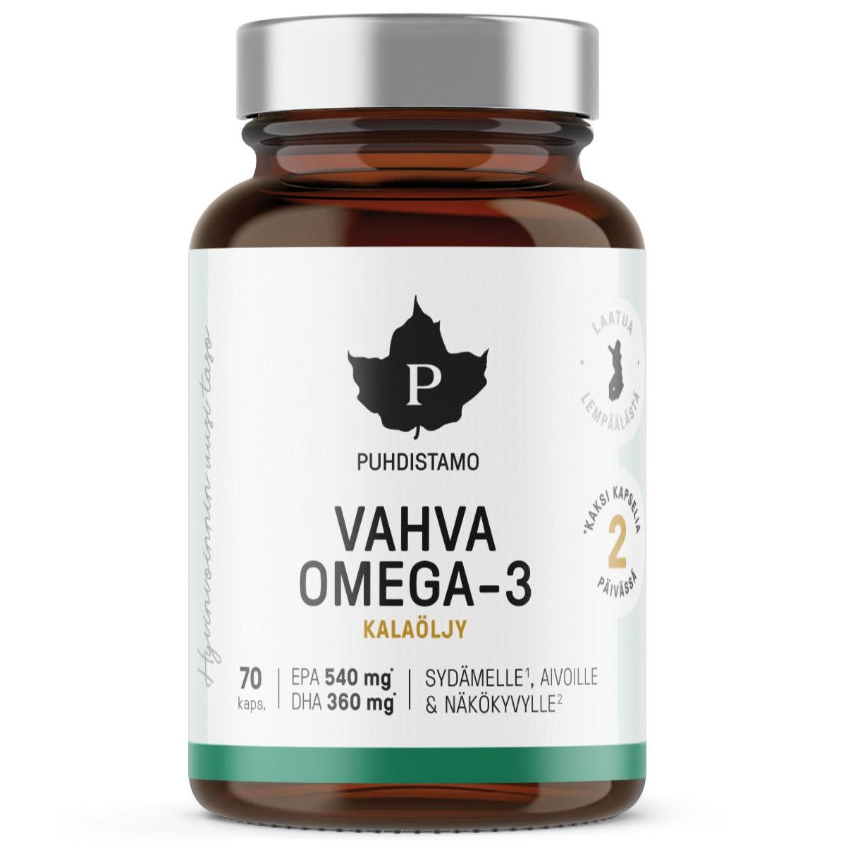 Puhdistamo Vahva Omega-3-Puhdistamo-Hyvinvoinnin Tavaratalo