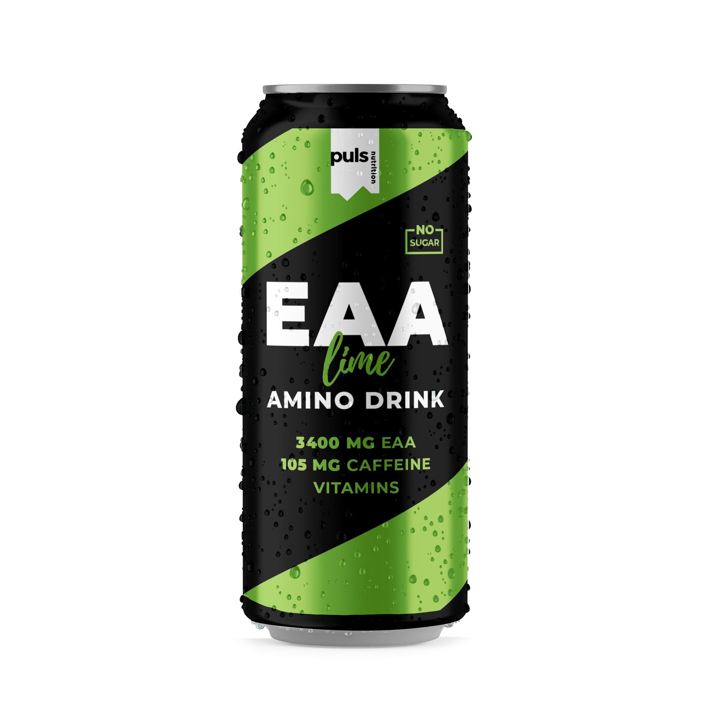 Puls EAA Amino Drink Lime (Parasta ennen 09.01.2026)-Puls Nutrition-Hyvinvoinnin Tavaratalo