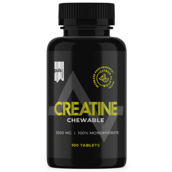 Puls Pureskeltava Kreatiini Sitrus-Puls Nutrition-Hyvinvoinnin Tavaratalo