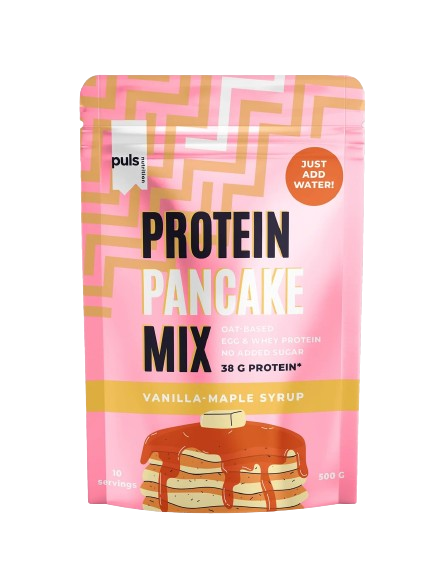 Puls Pancake Mix Vanilla-Maple Syrup-Puls Nutrition-Hyvinvoinnin Tavaratalo