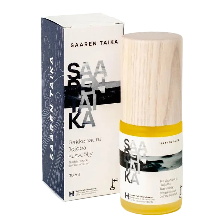 Saaren Taika Rakkohauru Jojoba -kasvoöljy 30 ml pakkauksineen