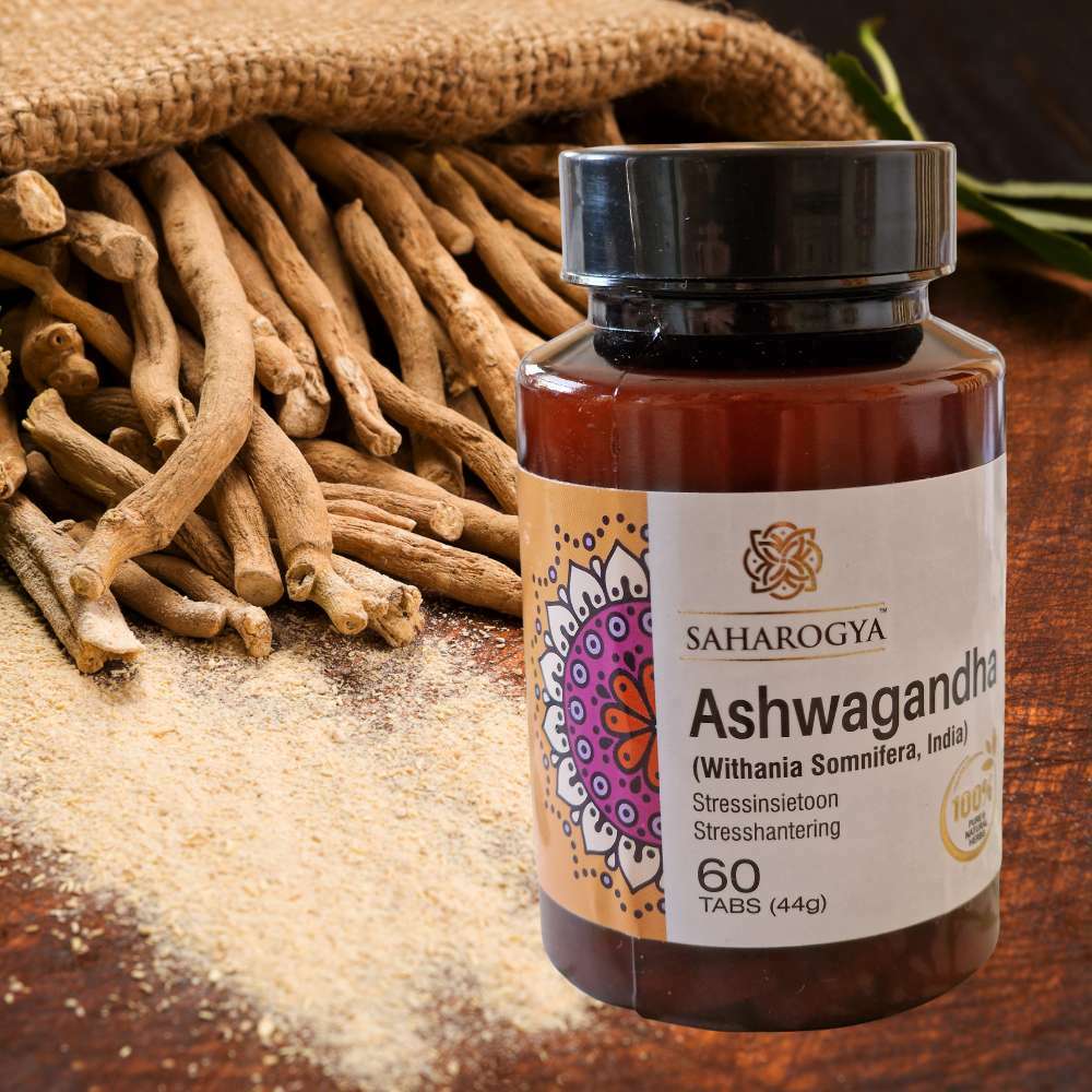 Saharogya Ashwagandha 750 mg-Saharogya-Hyvinvoinnin Tavaratalo