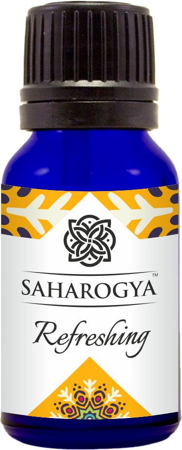 Saharogya Eteerinen Öljysekoitus Refreshing (Parasta ennen 31.12.2025)-Saharogya-Hyvinvoinnin Tavaratalo