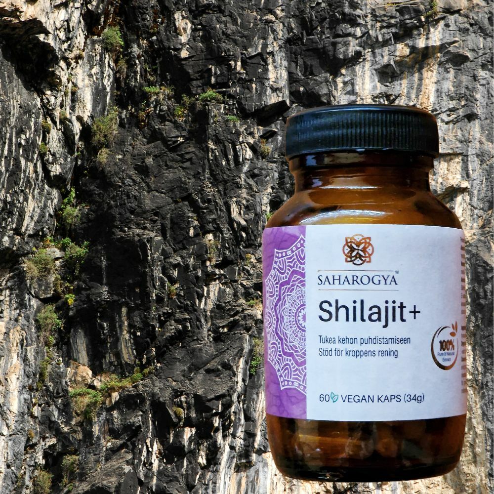 Saharogya Shilajit+ 500 mg-Saharogya-Hyvinvoinnin Tavaratalo