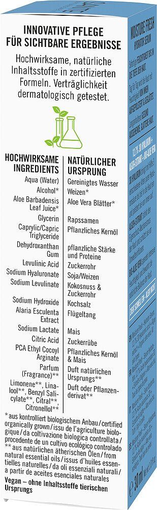 Sante Moisture Fresh Kasvoseerumi-Sante-Hyvinvoinnin Tavaratalo