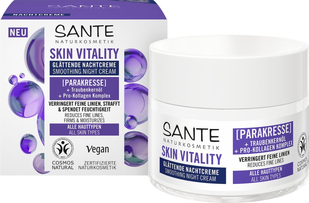 Sante Skin Vitality Yövoide-Sante-Hyvinvoinnin Tavaratalo