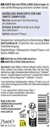 Sante Total Care Fluoriton Hammastahna Mirha