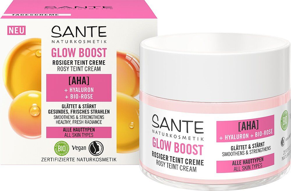 Sante Glow Boost Sävyttävä Kasvovoide-Sante-Hyvinvoinnin Tavaratalo