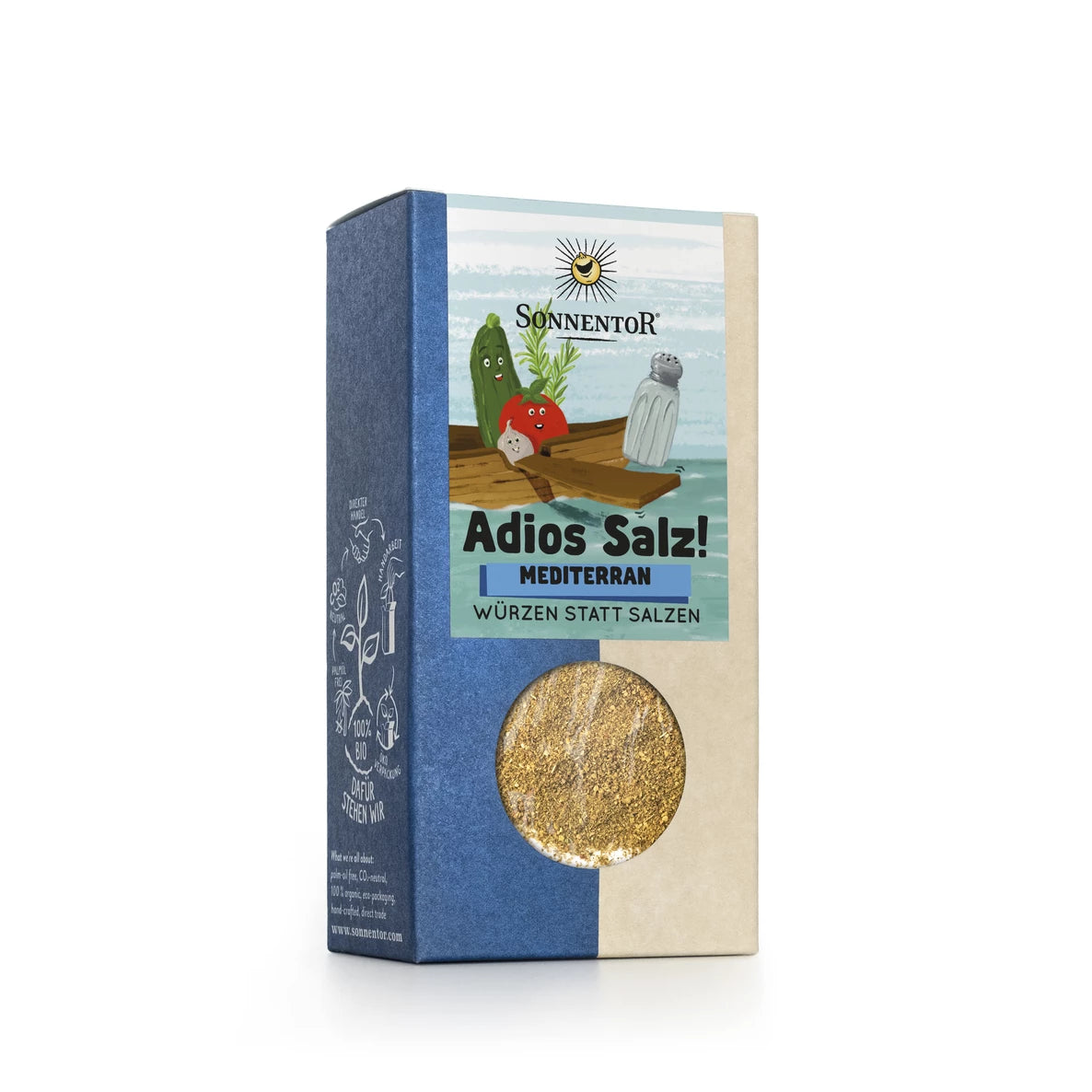 Sonnentor Luomu Adios Salt! Välimeri-Mausteseos