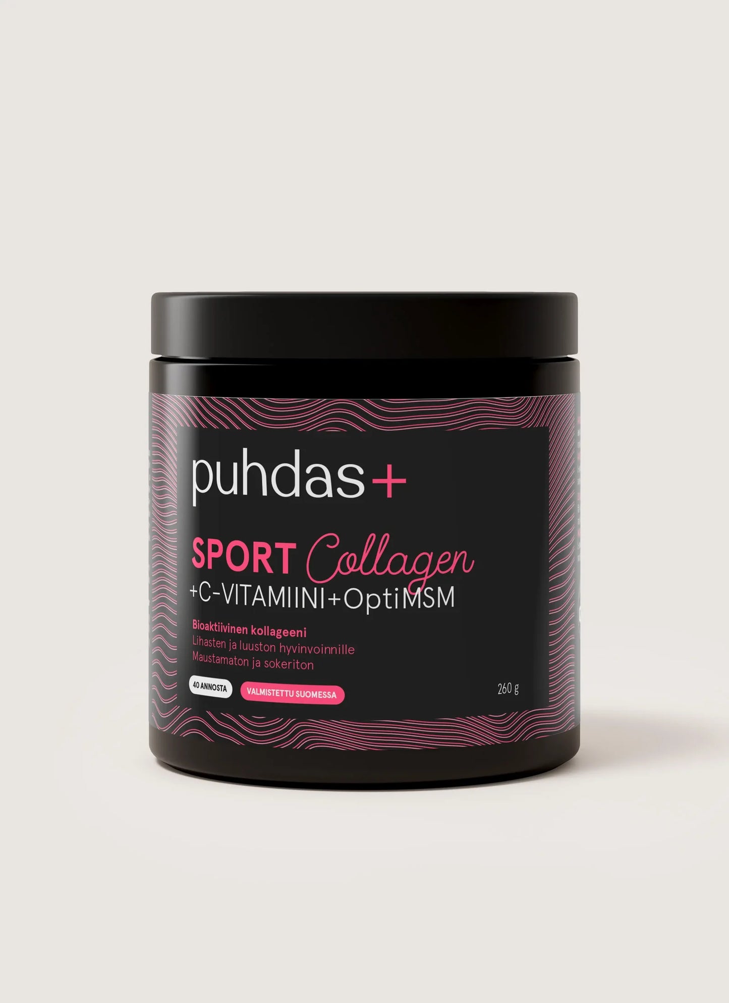 Puhdas+ Sport Collagen & C-vitamiini & OptiMSM