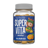 Via Naturale SuperVita Kalsium + D3 gummies 60 kpl – appelsiininmakuinen pureskeltava kalsium- ja D-vitamiinivalmiste
