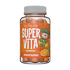 Via Naturale SuperVita monivitamiini gummies 120 kpl – appelsiininmakuinen pureskeltava vitamiinivalmiste lapsille ja aikuisille