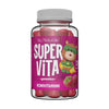 Via Naturale SuperVita monivitamiini gummies vadelma 120 kpl – pureskeltava vitamiinivalmiste lapsille ja aikuisille