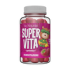 Via Naturale SuperVita monivitamiini gummies vadelma 120 kpl – pureskeltava vitamiinivalmiste lapsille ja aikuisille