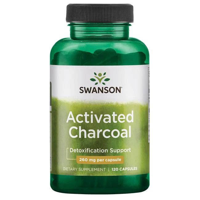 Swanson Activated Charcoal 260 mg