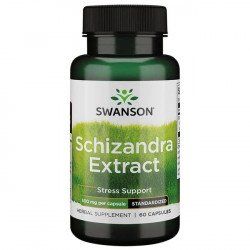 Swanson Schizandra Extract 500 mg-Swanson-Hyvinvoinnin Tavaratalo