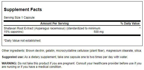 Swanson Shatavari Root Extract
