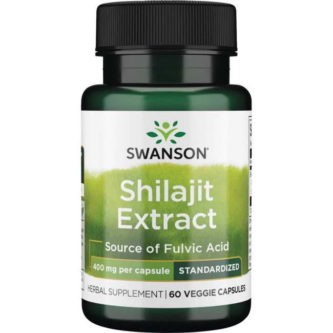 Swanson Shilajit Extract 400 mg-Swanson-Hyvinvoinnin Tavaratalo