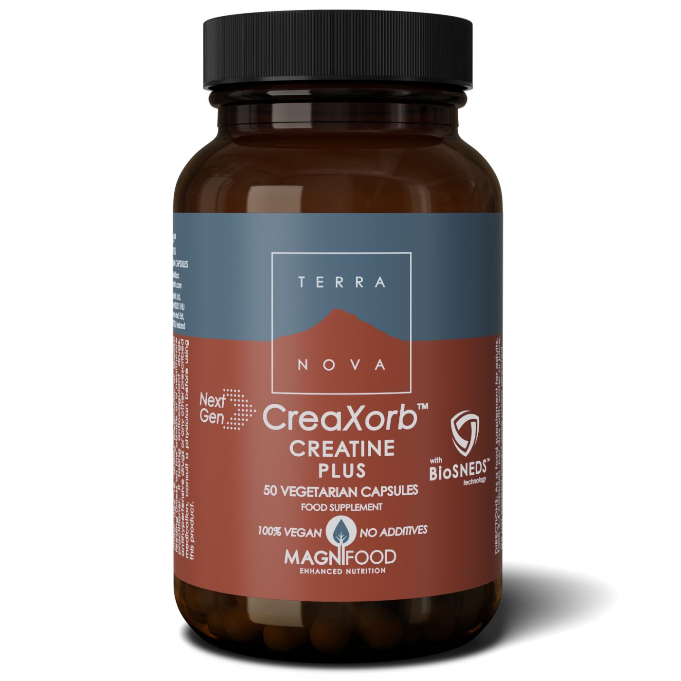 Terranova NextGen CreaXorb Creatine Plus, pakkaus 50 kapselia