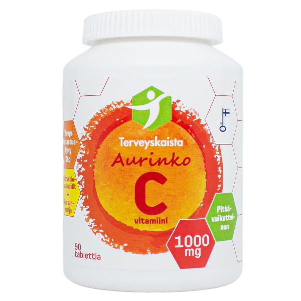 Terveyskaista Aurinko C 1000 mg-Terveyskaista-Hyvinvoinnin Tavaratalo