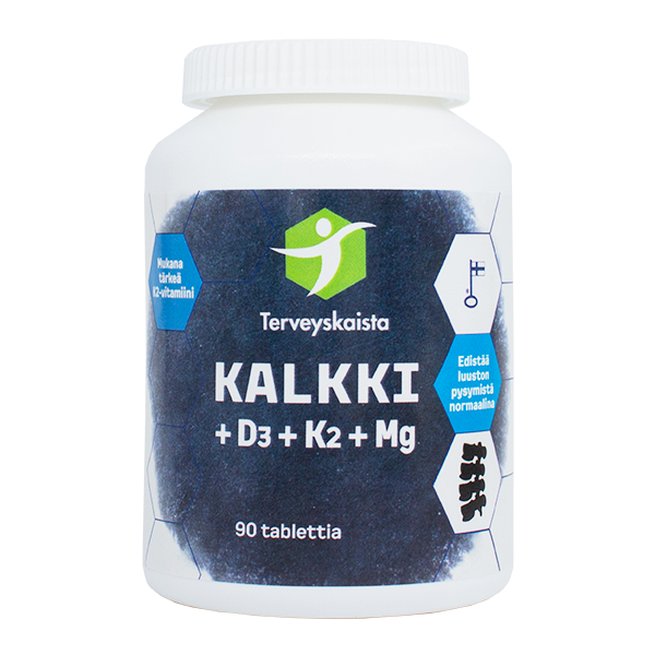 Terveyskaista Kalkki+D3+K2+Mg-Terveyskaista-Hyvinvoinnin Tavaratalo