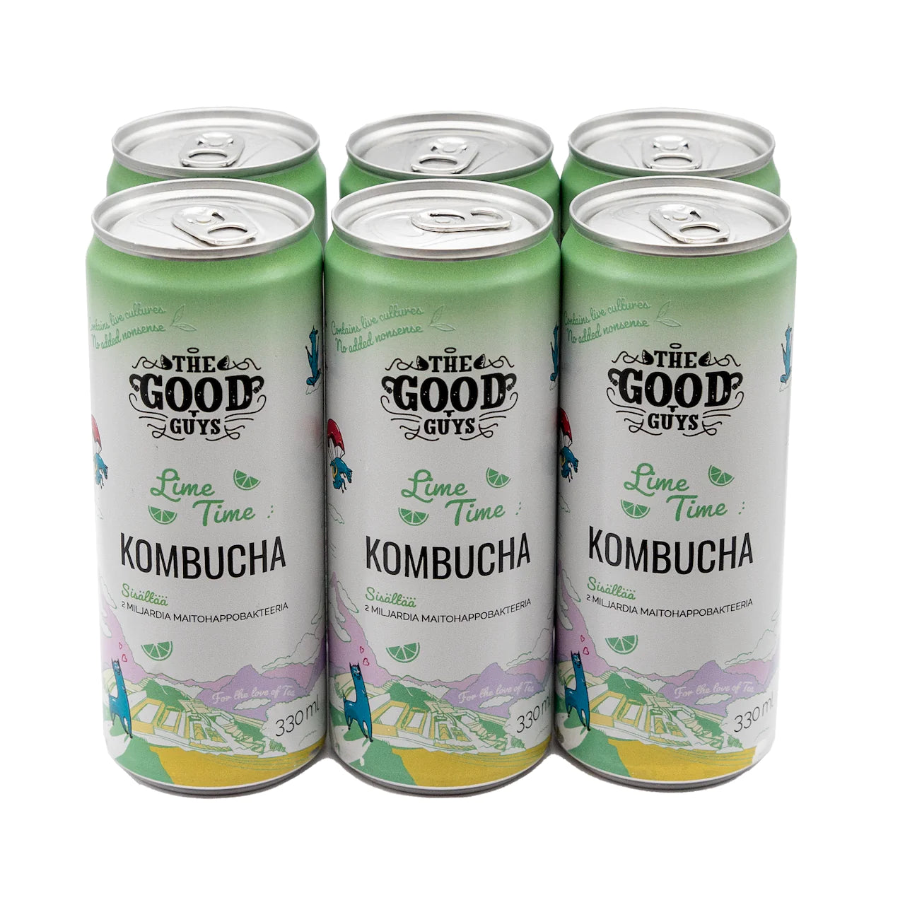 The Good Guys Kombucha Lime Time-The Good Guys-Hyvinvoinnin Tavaratalo