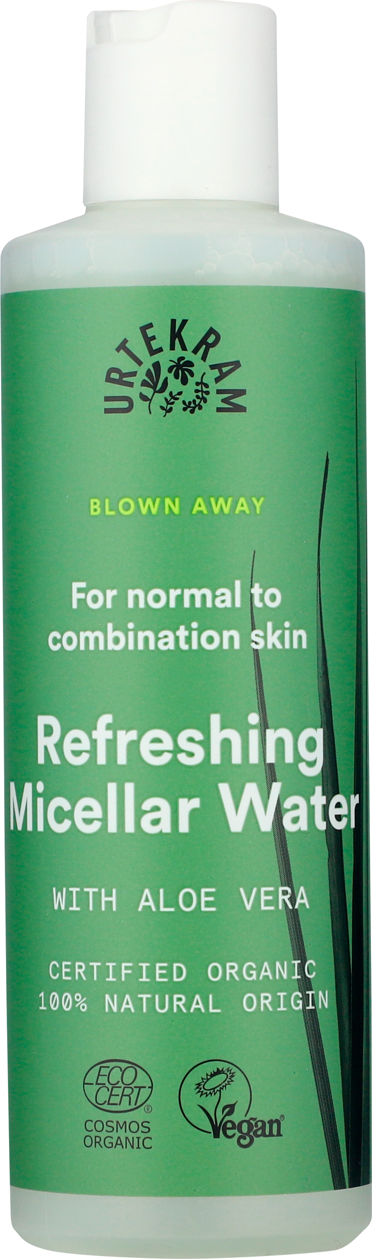 Urtekram Blown Away Wild Lemongrass Raikastava Misellivesi-Urtekram-Hyvinvoinnin Tavaratalo