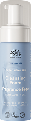 Urtekram Find Balance Fragrance Free Puhdistusvaahto-Urtekram-Hyvinvoinnin Tavaratalo