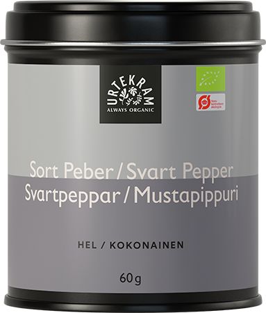 Urtekram Luomu Mustapippuri