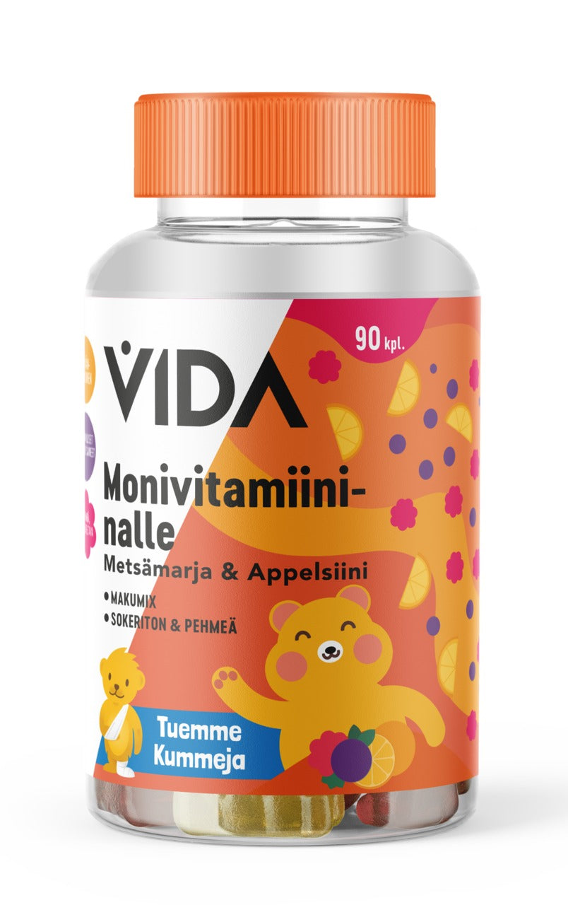 Vida Monivitamiininalle Metsämarja & Appelsiini-Vida-Hyvinvoinnin Tavaratalo