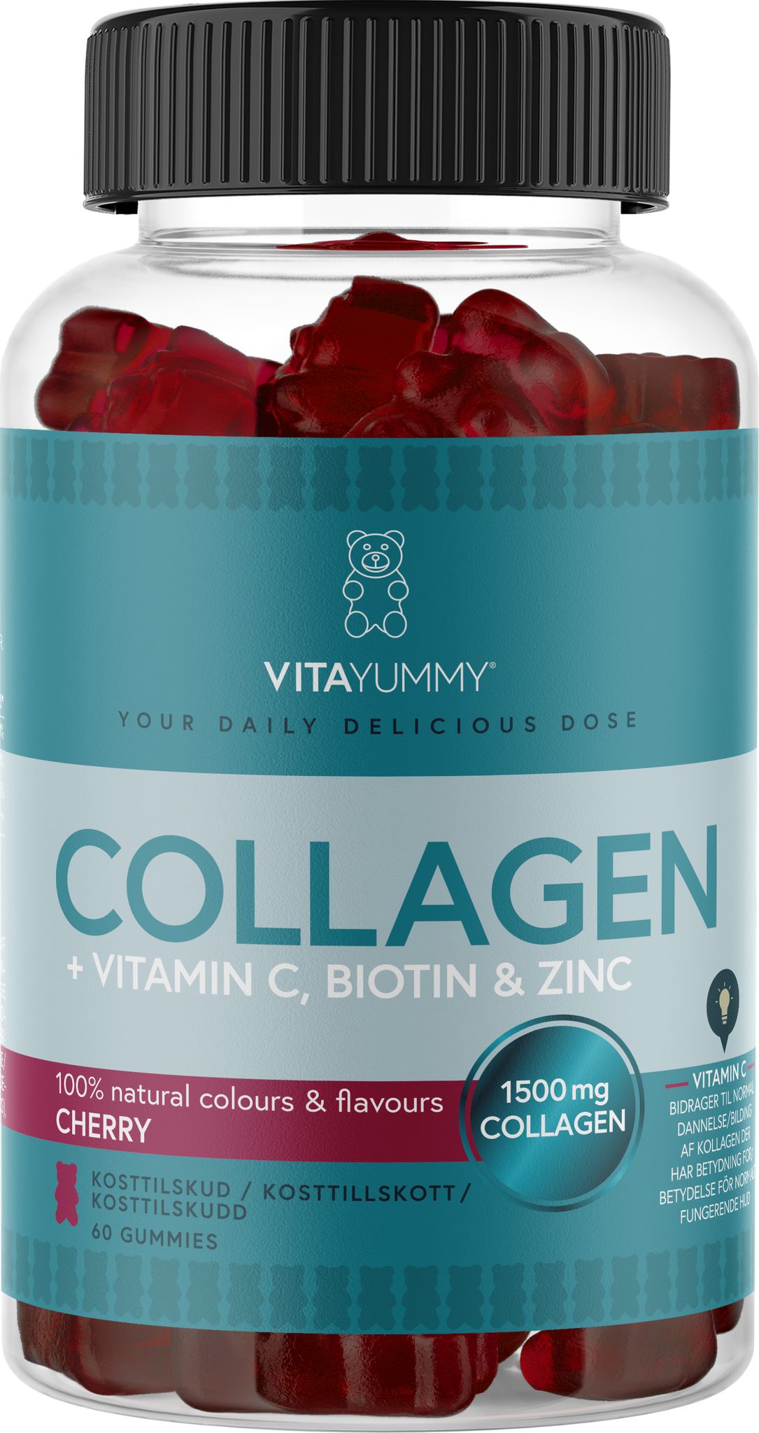 VitaYummy Collagen Cherry-VitaYummy-Hyvinvoinnin Tavaratalo
