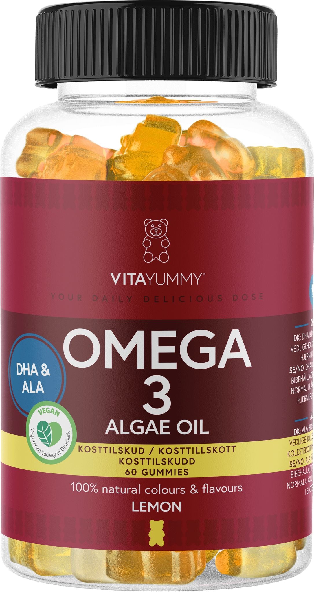 VitaYummy Omega 3 Lemon-VitaYummy-Hyvinvoinnin Tavaratalo