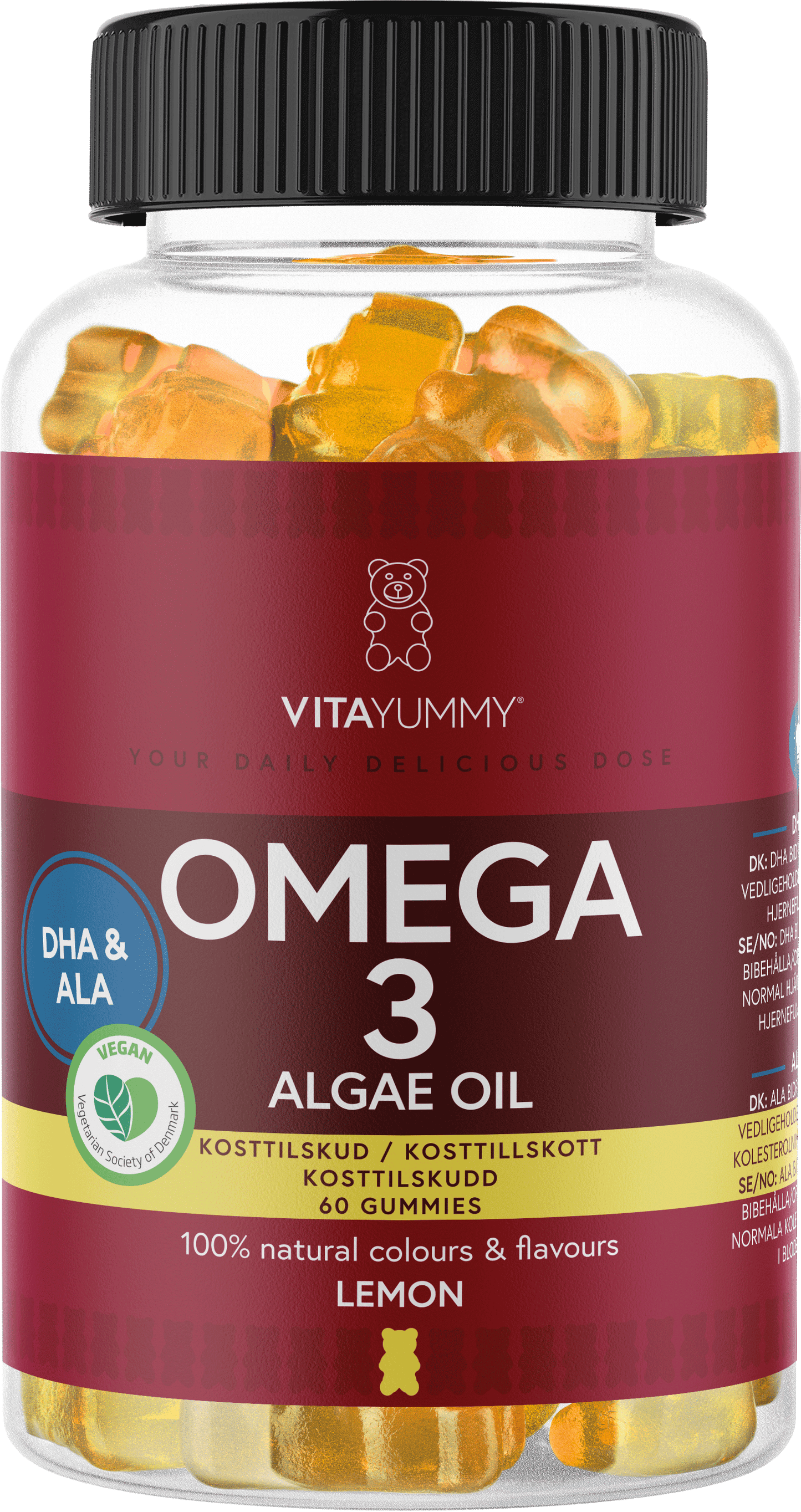 VitaYummy Omega 3 Lemon-VitaYummy-Hyvinvoinnin Tavaratalo