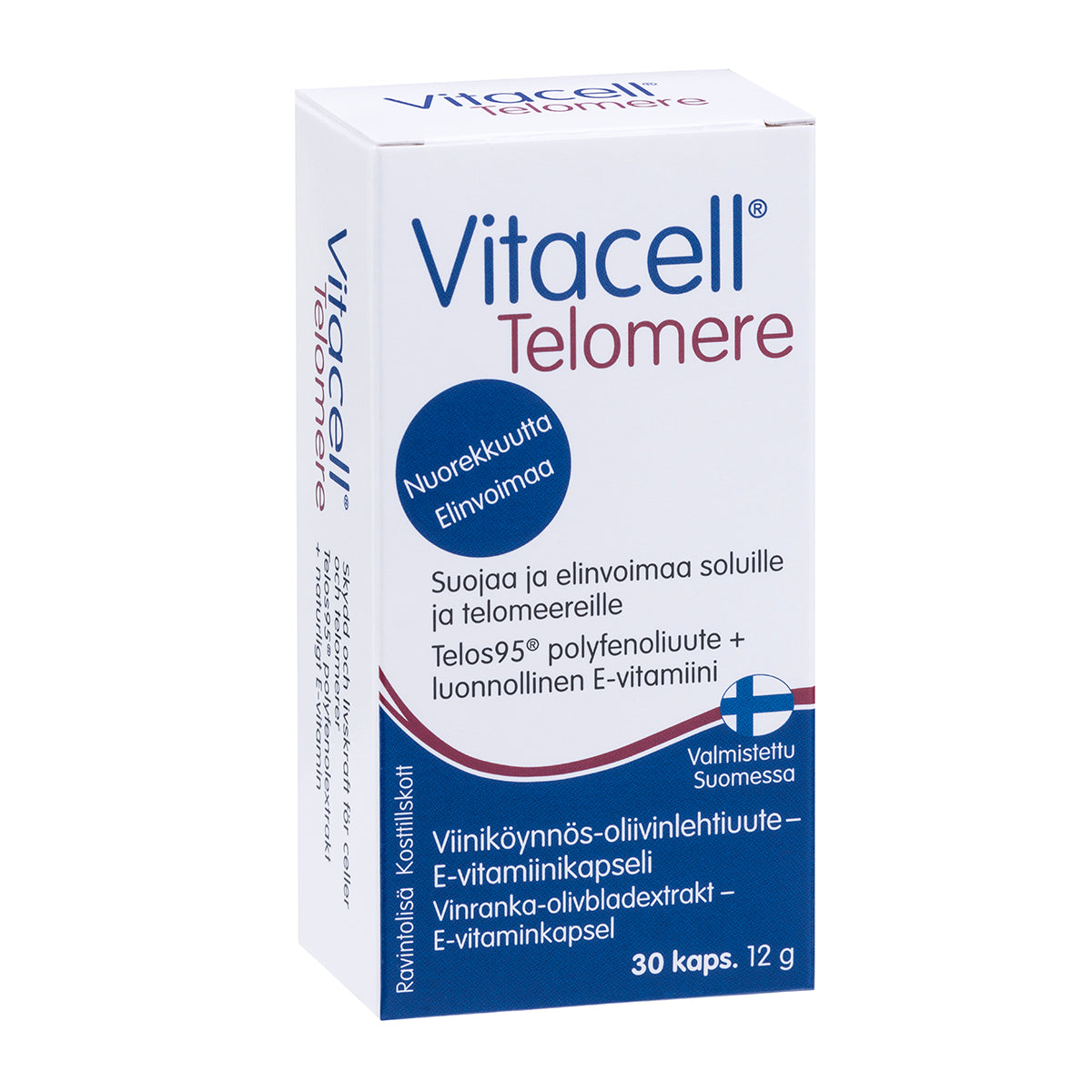 Vitacell Telomere-Hankintatukku-Hyvinvoinnin Tavaratalo