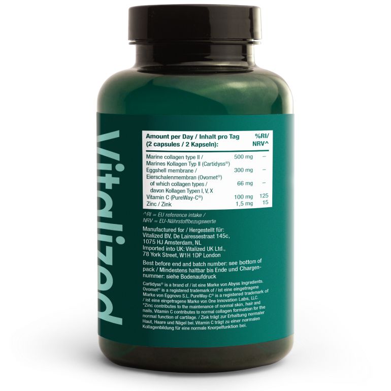 Vitalized Collagen Caps-Vitalized-Hyvinvoinnin Tavaratalo