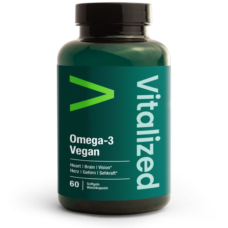 Vitalized Omega-3 Vegan-Vitalized-Hyvinvoinnin Tavaratalo