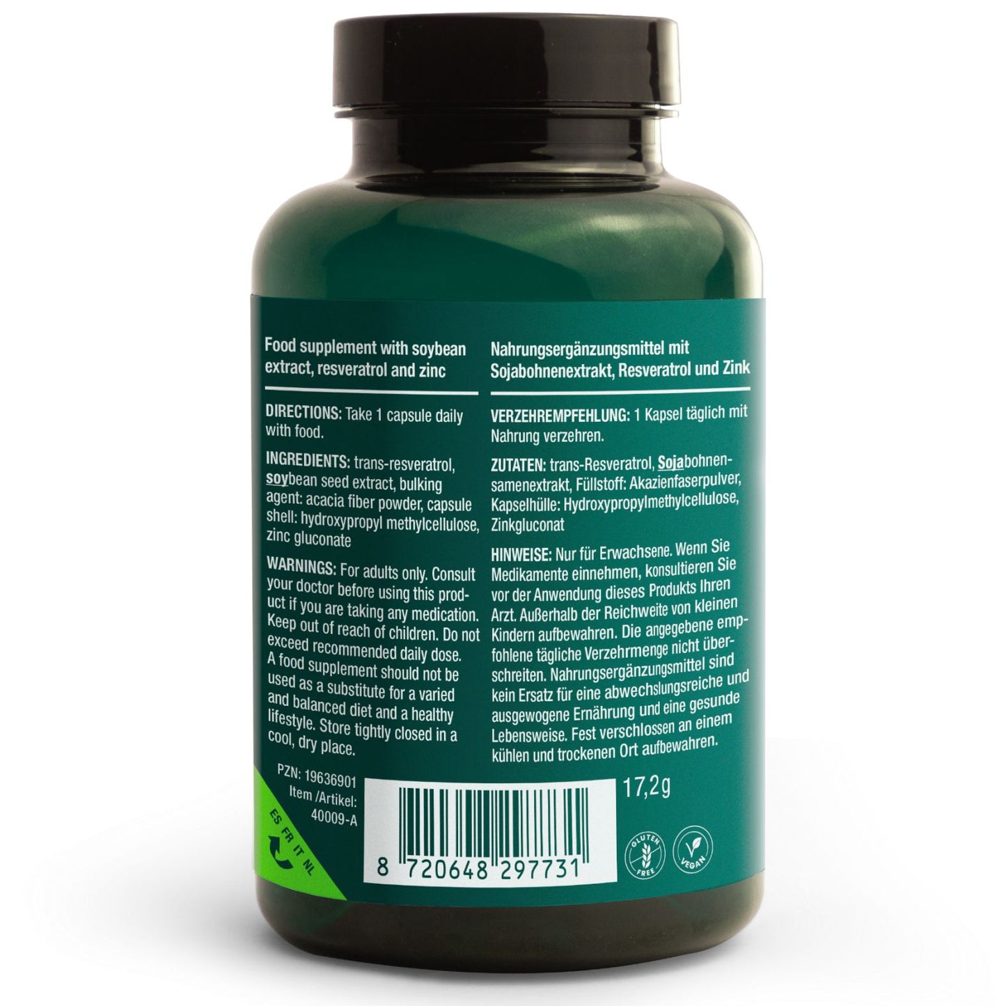 Vitalized Spermidine & Resveratrol-Vitalized-Hyvinvoinnin Tavaratalo